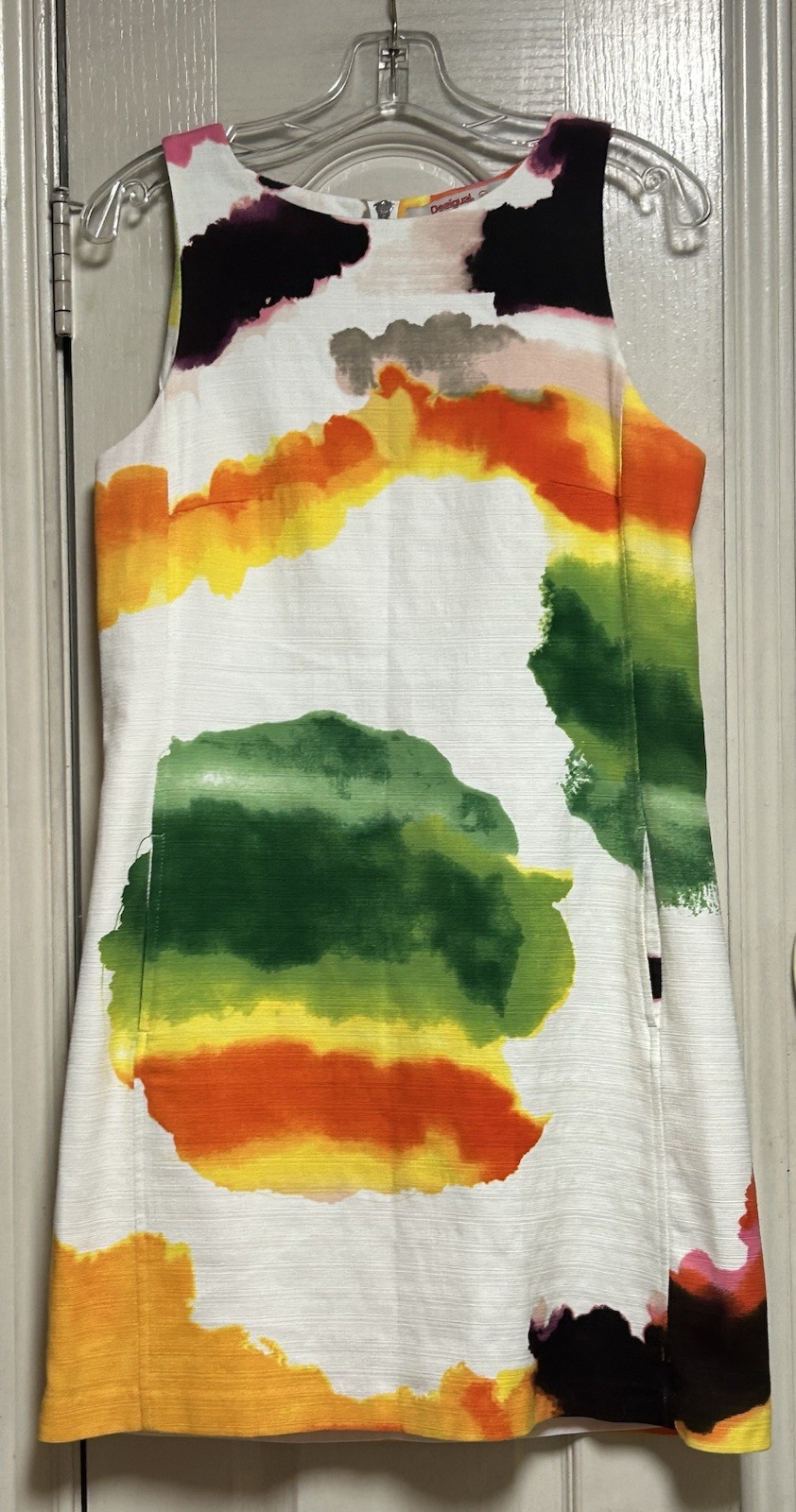 Desigual Women’s Nilina Woven Sleeveless Dress Size 44 Spain/12-14 US