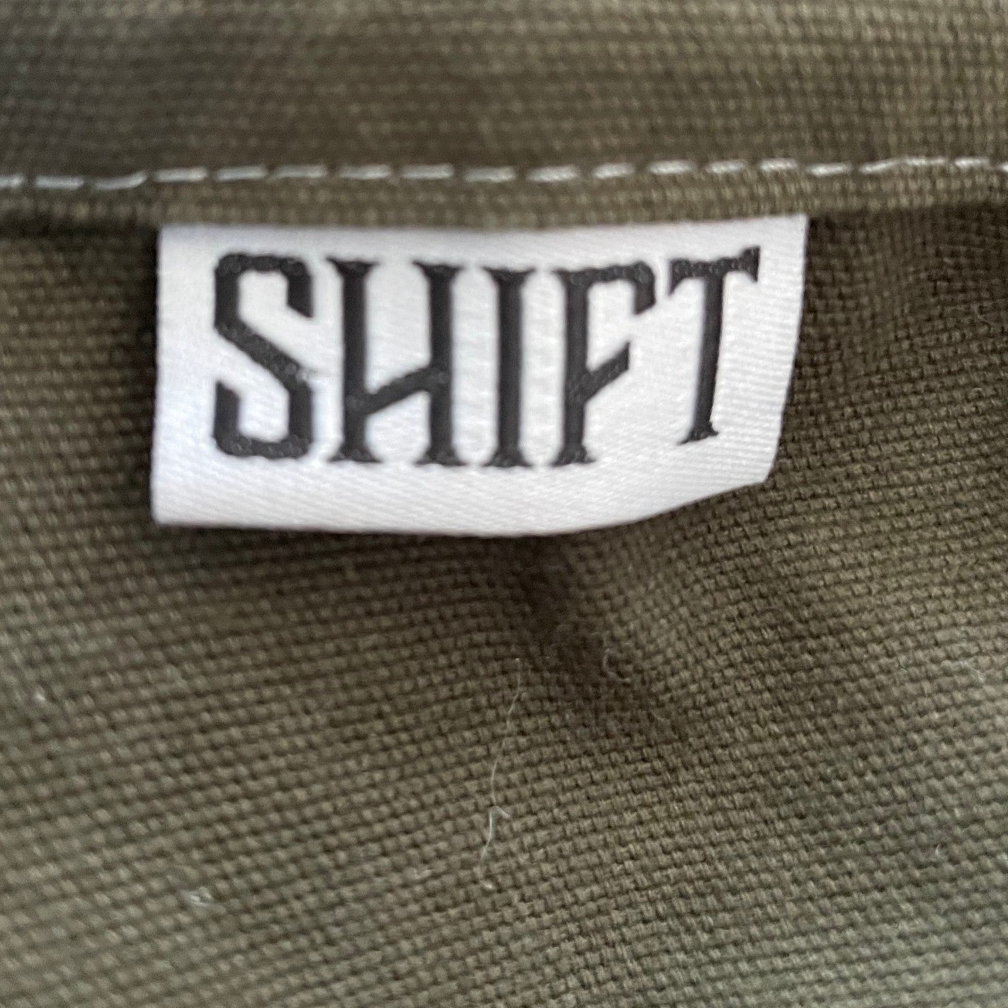 Shift Wheeler Evergreen Brushed Canvas Suspender Dress Apron S M Overalls
