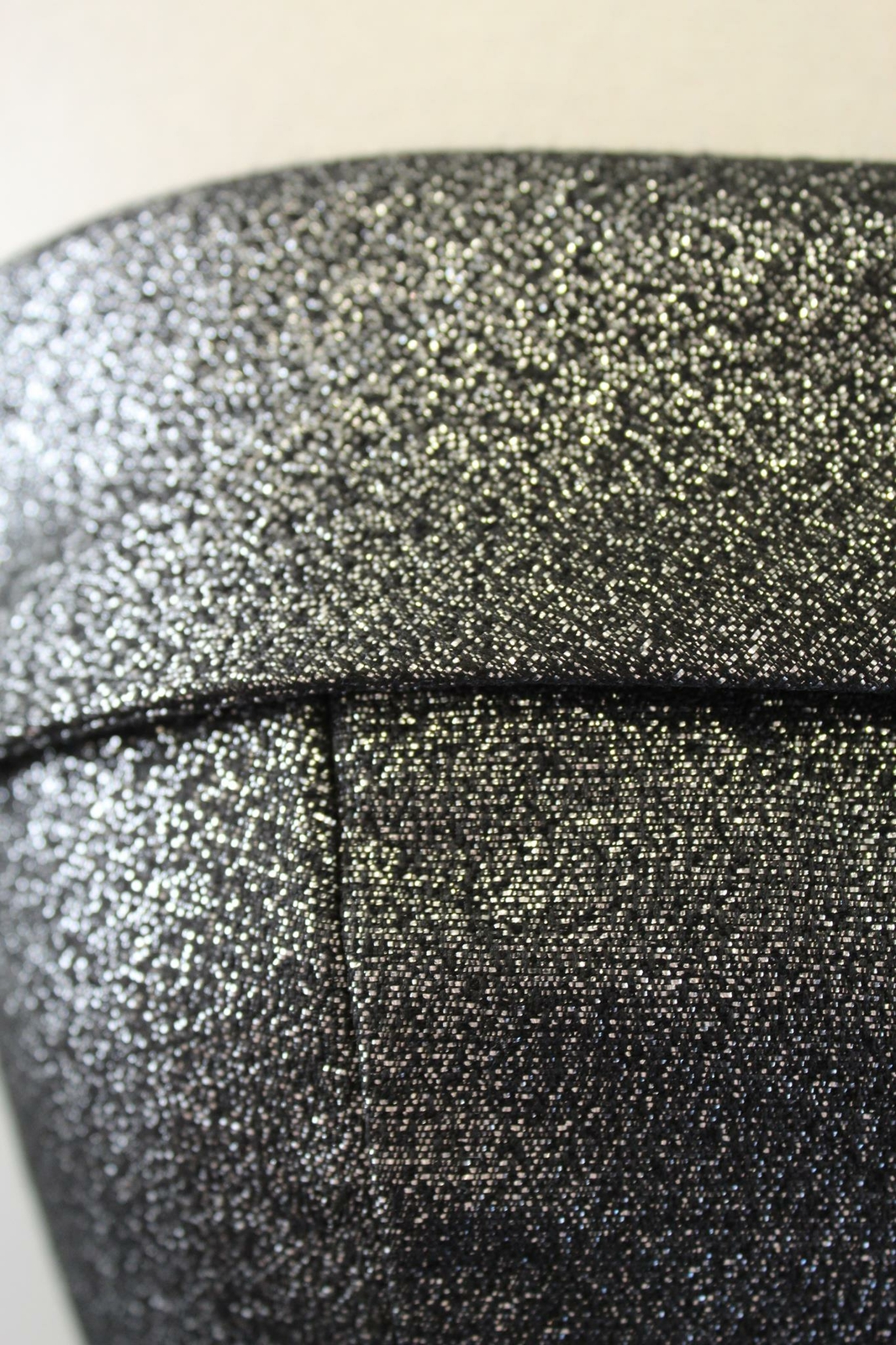 Banana Republic Monogram Silver Metallic Strapless Ruffle Party Cocktail Dress 2