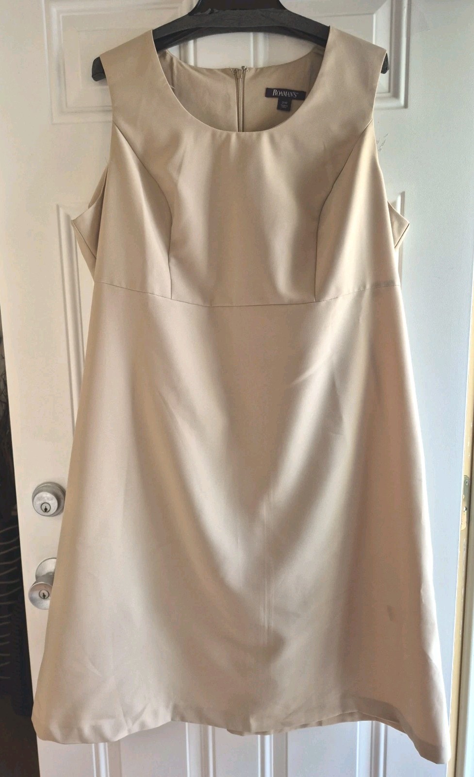 NWOT – ROAMAN’S JACKET/DRESS – 20W – Open Front Jacket, Sleeveless Sheath
