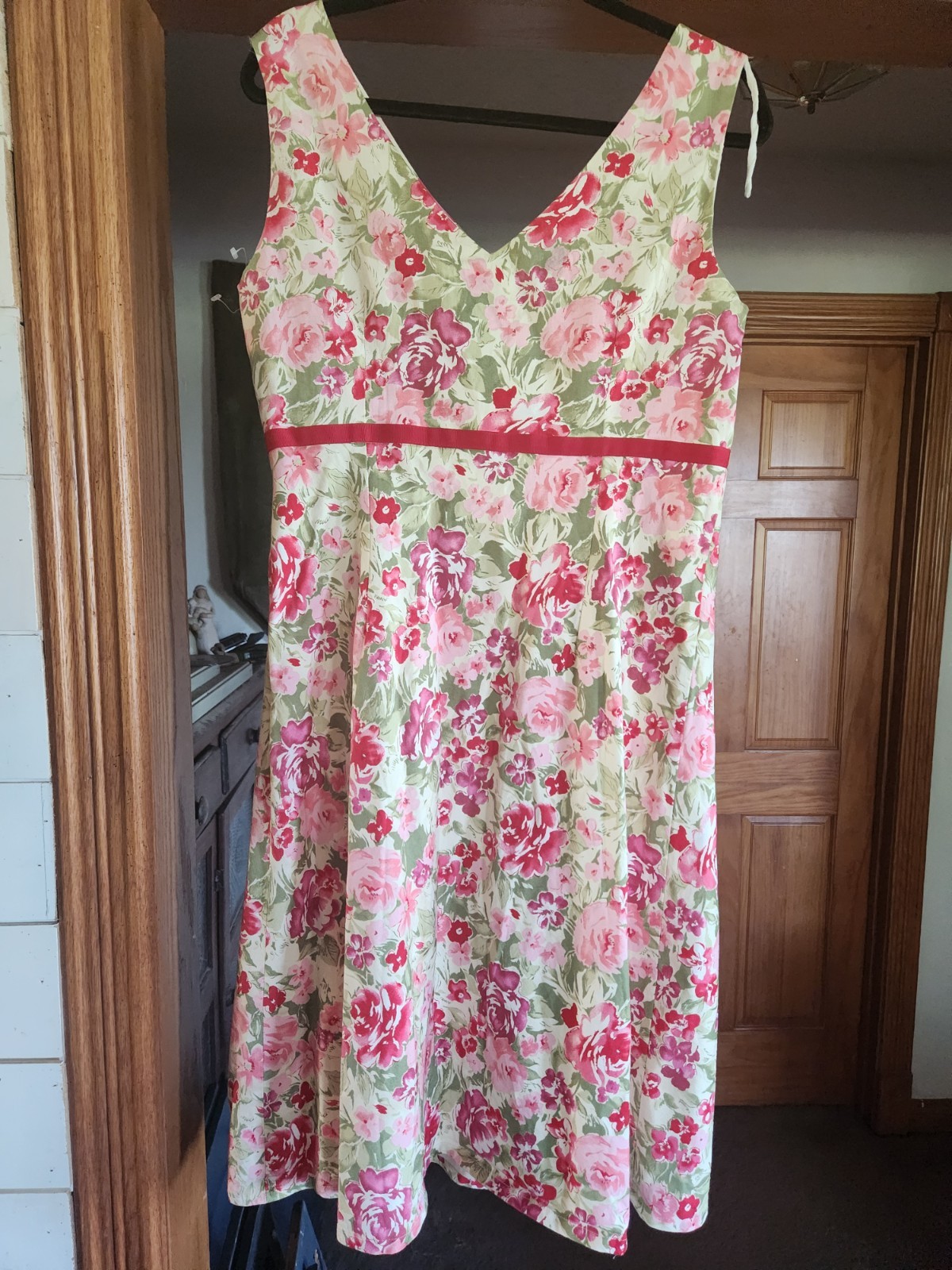 EUC K Studio Size 14 Multicolor Floral Knee-length Aline Dress