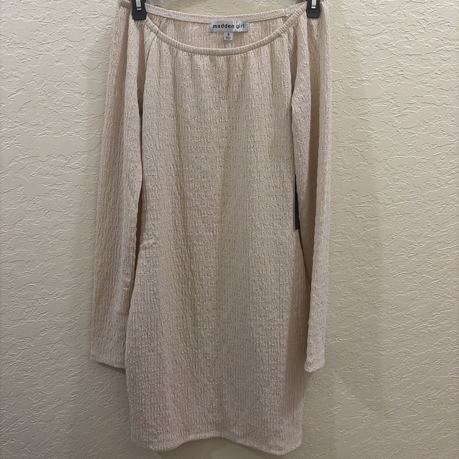 Madden Girl Women’s Mini Dress Long Sleeve Size Small
