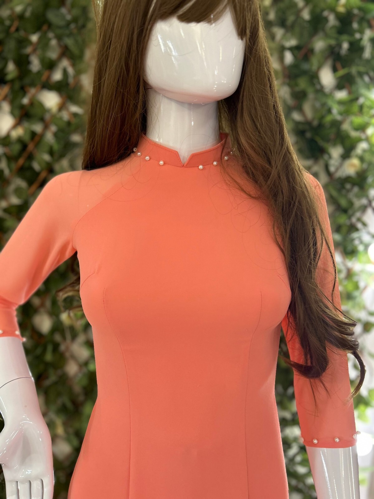 Premium Vietnamese Double Layers High Quality Silk Ao Dai