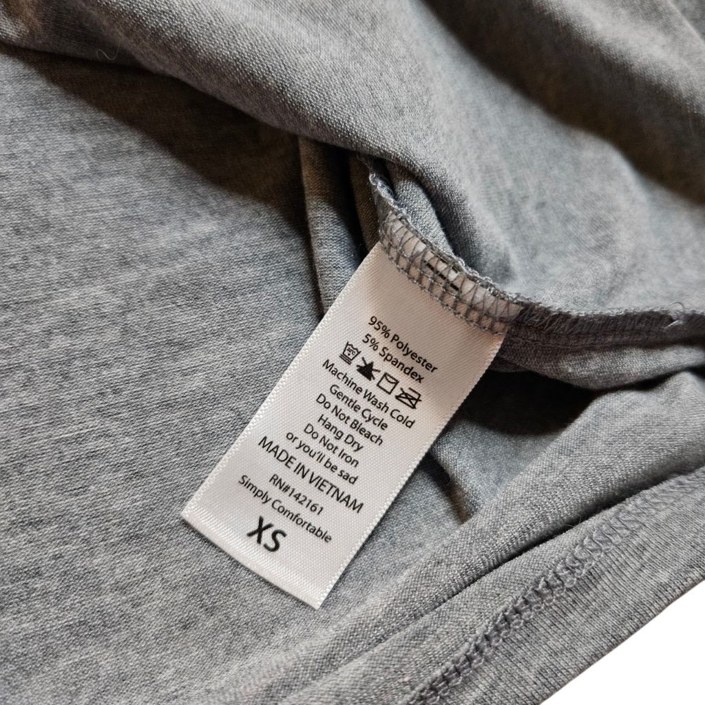 LuLaRoe Dani XS Grey Sleeveless Maxi Dress