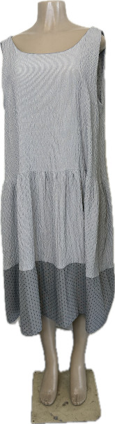 Gershon Bram Viscose Blend Sleeveless Midi A-Line Relaxed fit size XL NWT