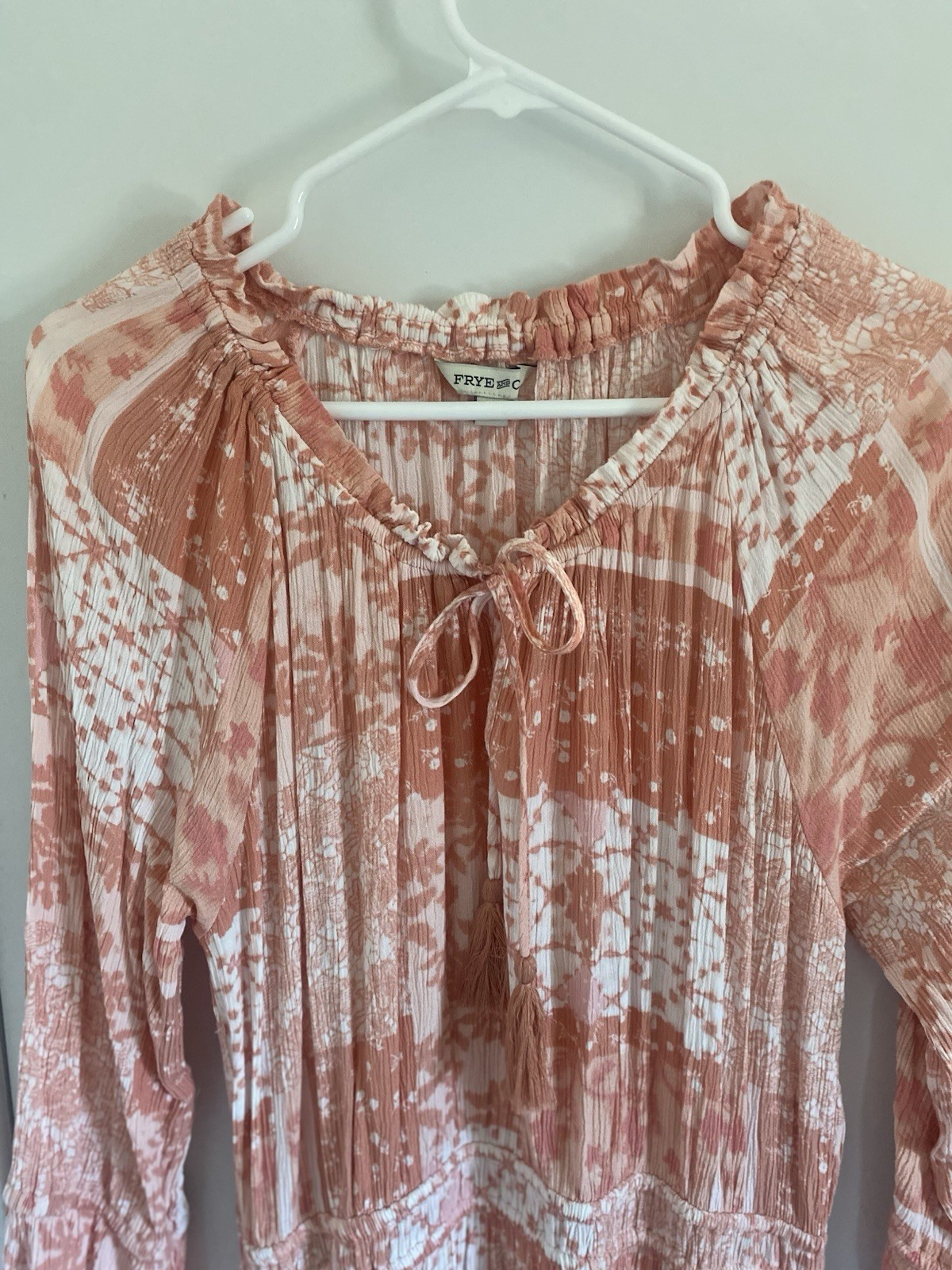 SALE ! FRYE and CO. Women’s Size M flowy, cool Spring Summer Boho Maxi Dress