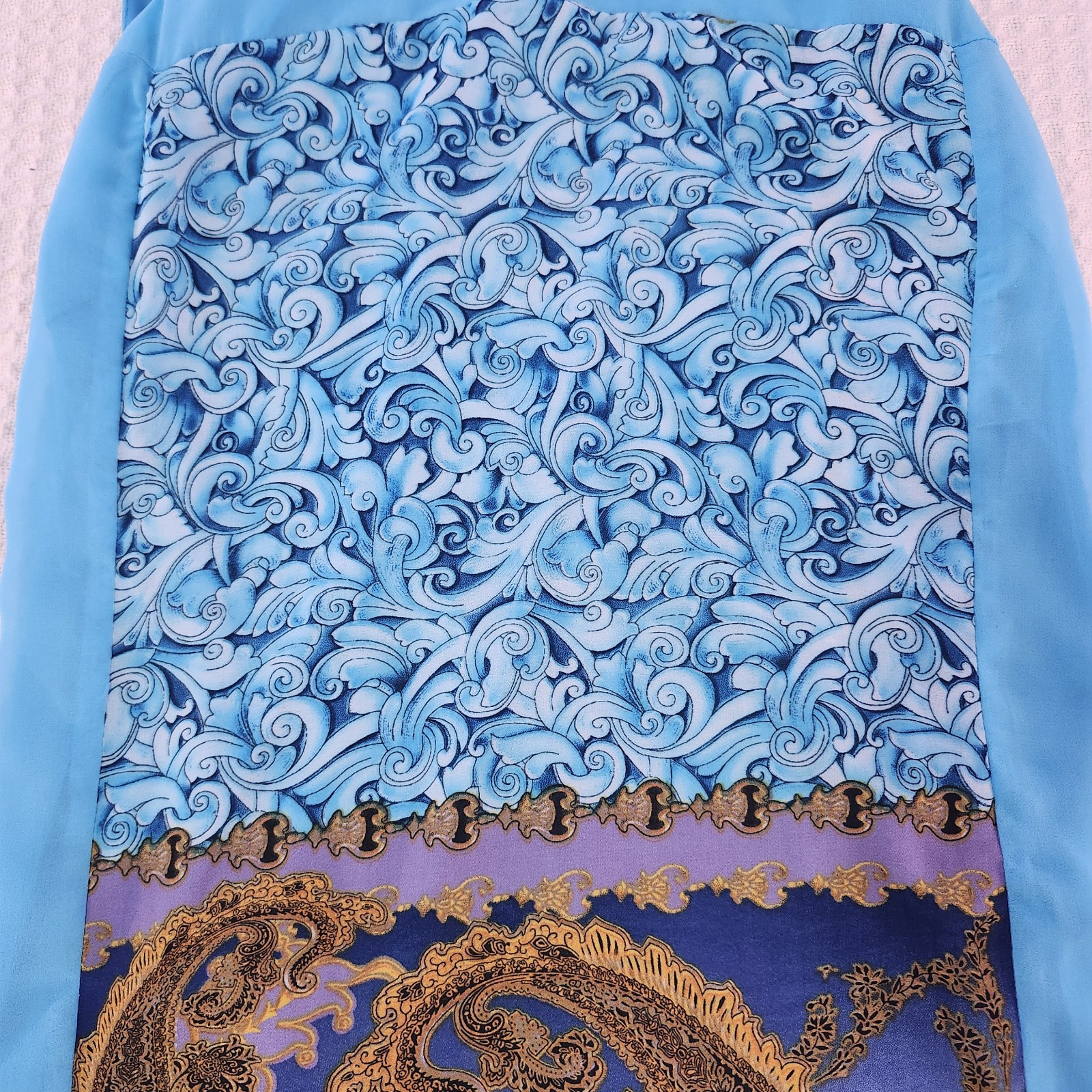 Grifflin Paris Dress Sz S Blue