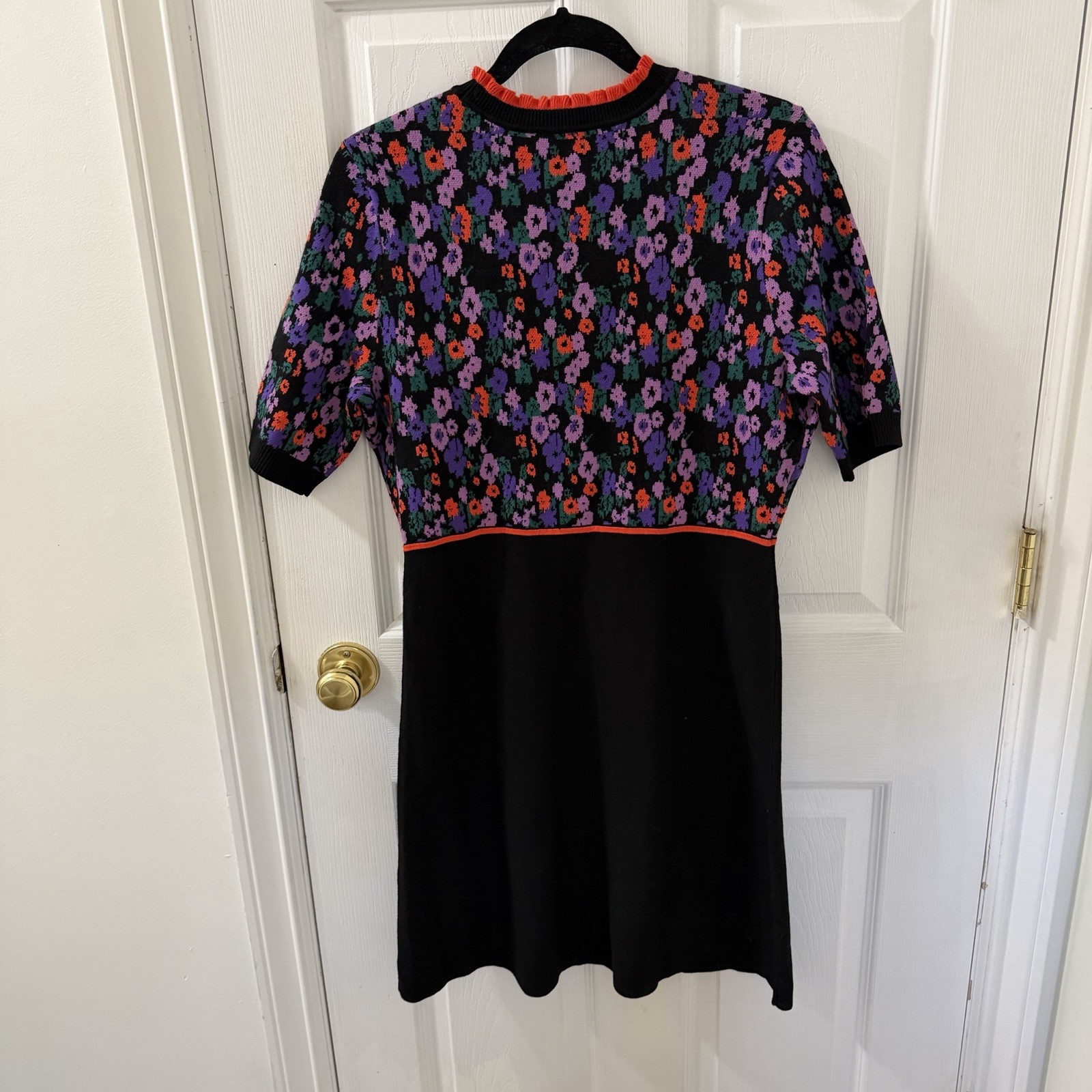 LK Bennett Joy Pop Floral Jacquard LENZING™ ECOVERO™ Viscose Dress Medium