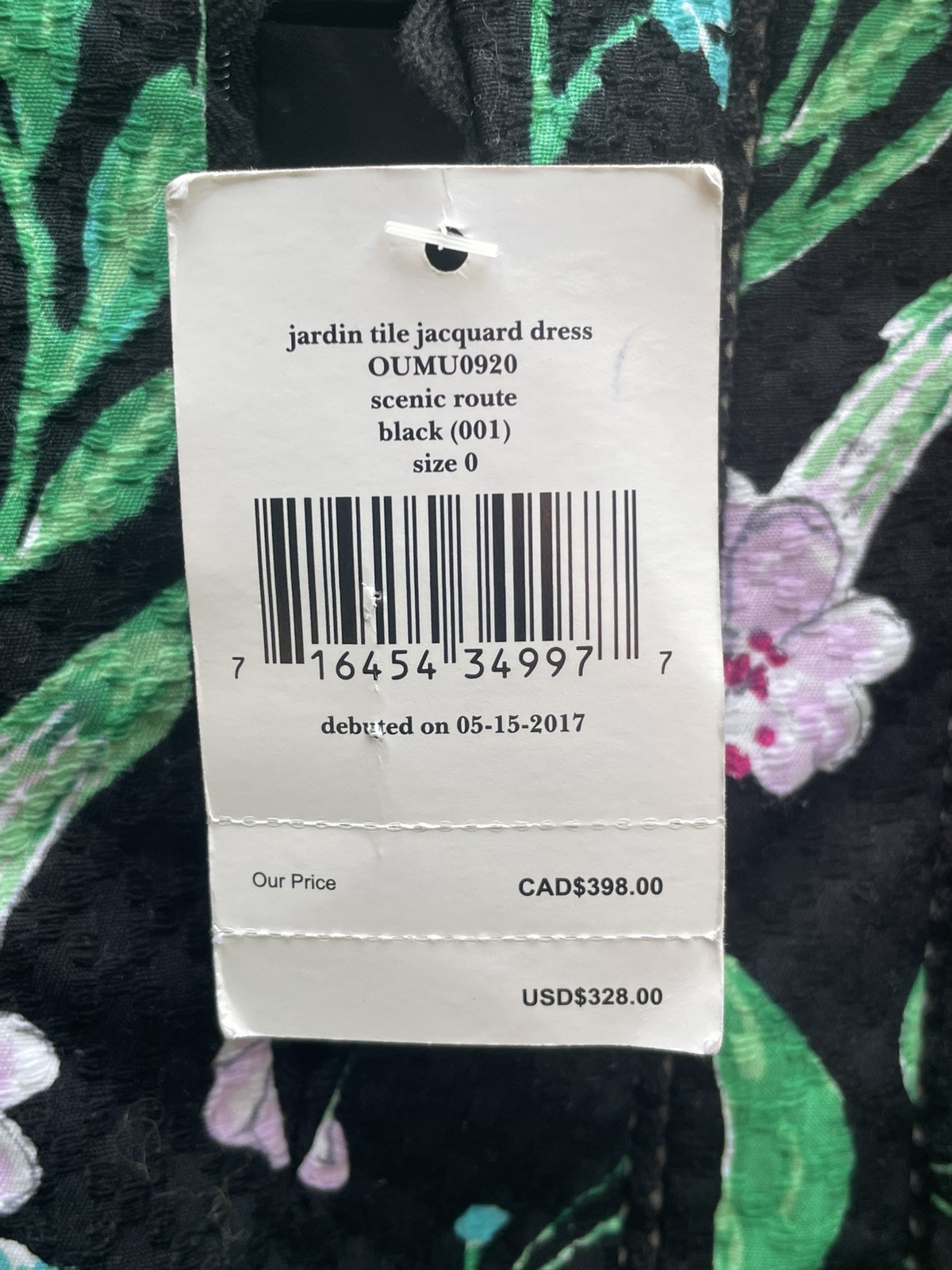 NWT Kate Spade New York Hummingbird Floral Maxi Dress Sz 0 Original Price $328