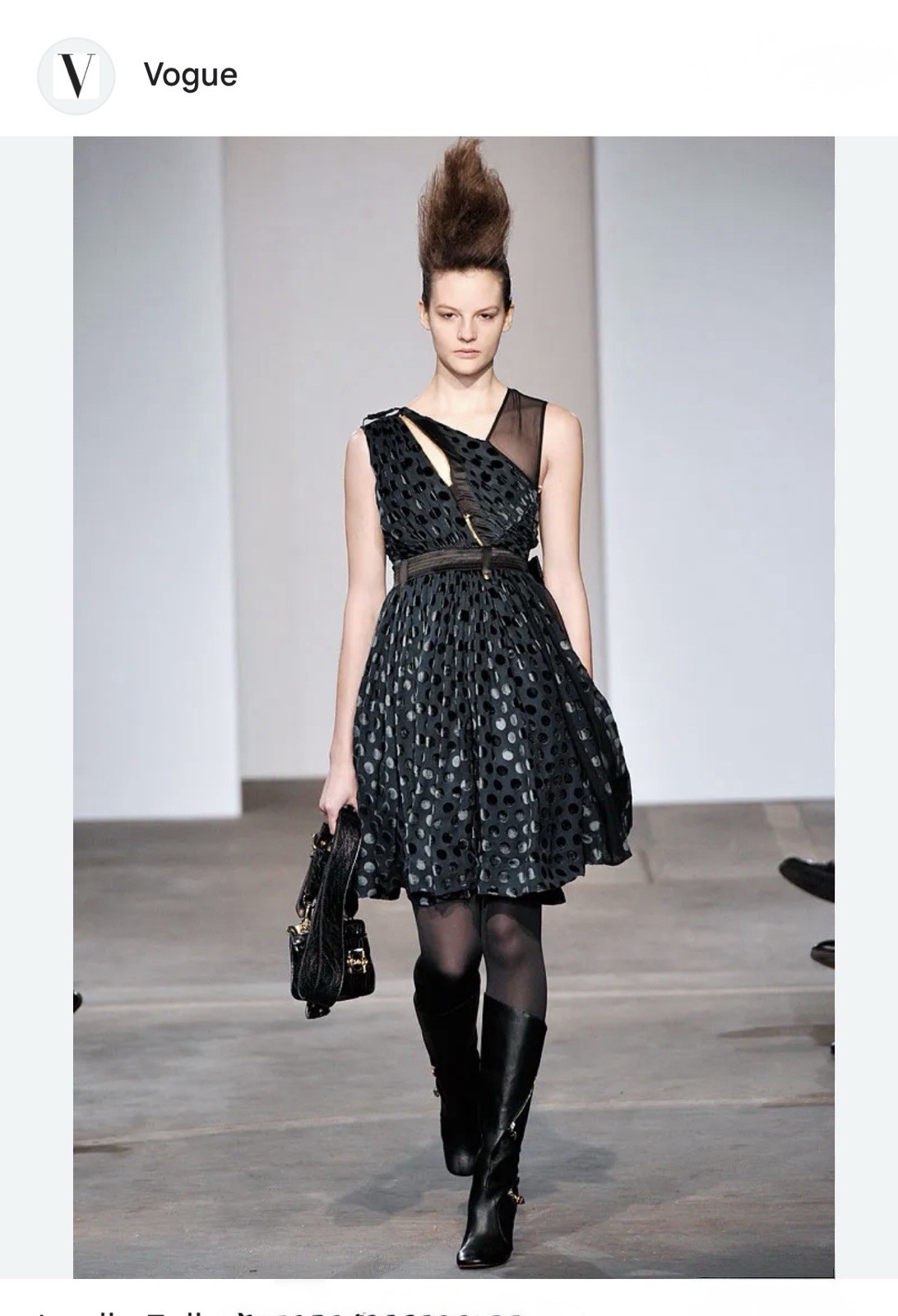 Luella London Catwalk Runway Dress Size UK 10 Statement Designer Piece Rare