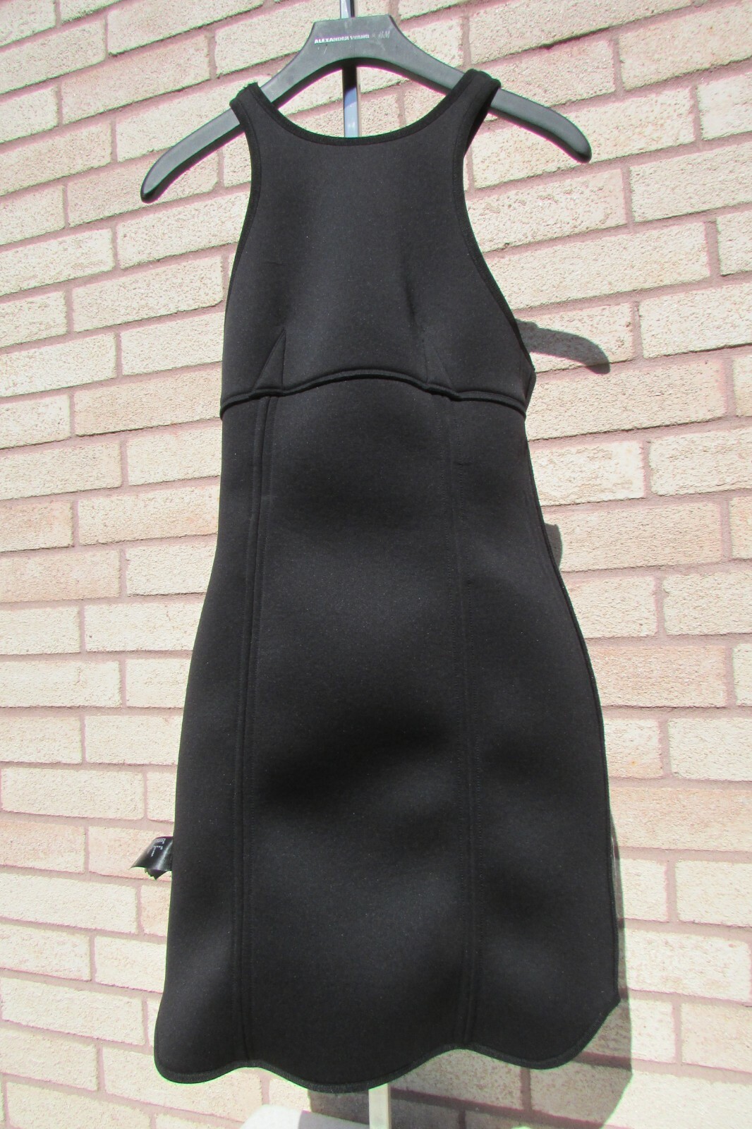 Alexander Wang X H&M Neoprene Scuba Dress Size 8 NWT