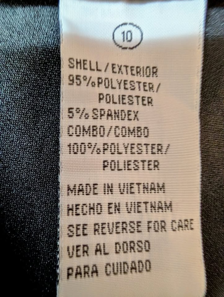 Shelby and Palmer Classy Black Sleeveless Dress – NEW