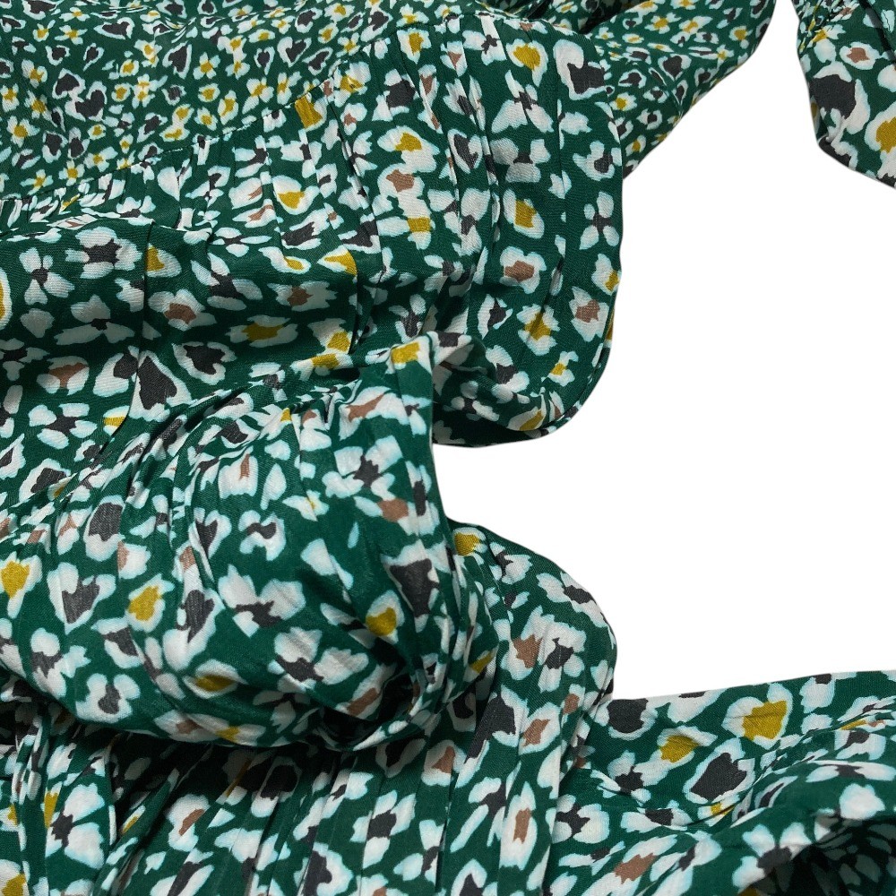JOURNAL STANDARD Debo Dock Print Dress, Green Women USED