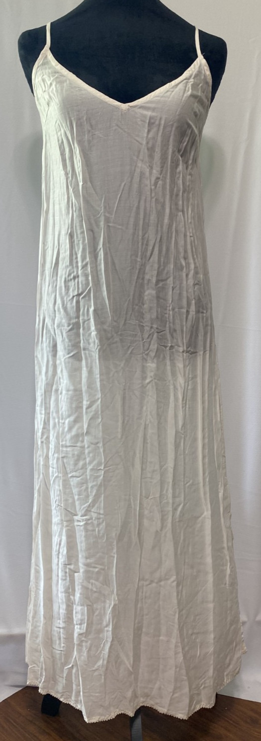 Anthropologie Marais Owl Cupro Boho Maxi Dress Slip NWT XS India