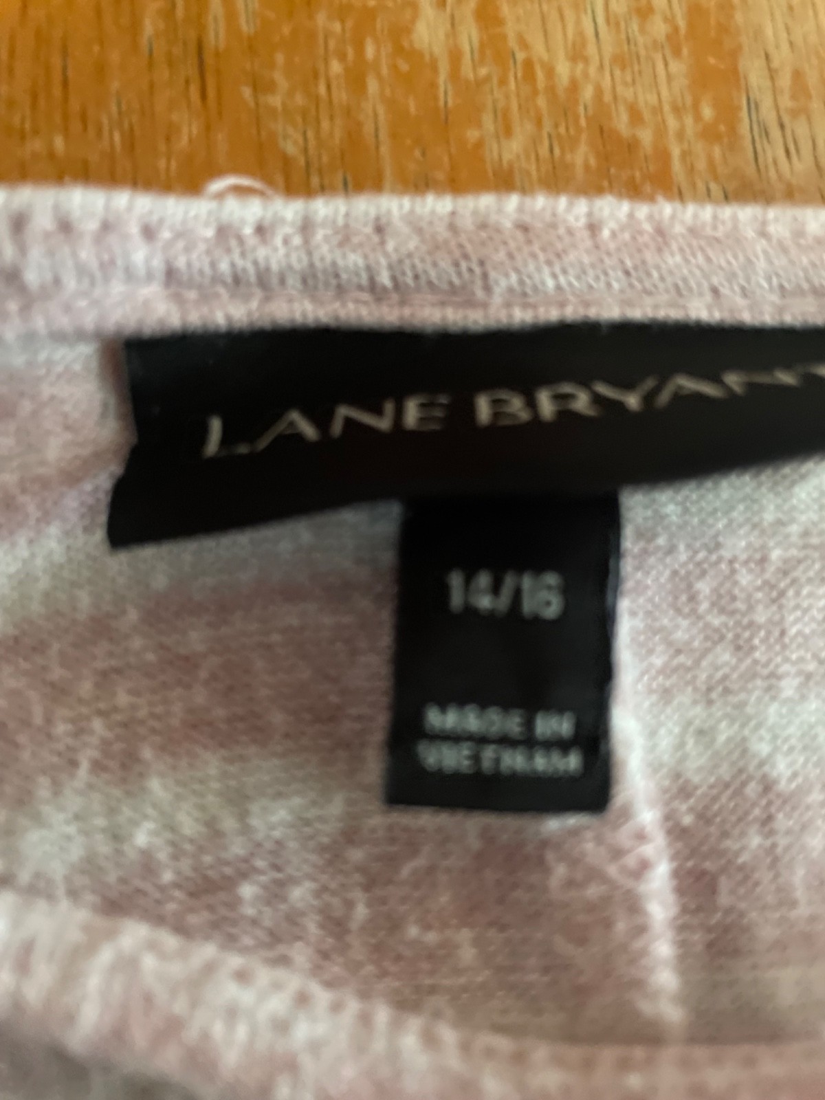 white and pink stripped lane bryant shirt dress size 14/16