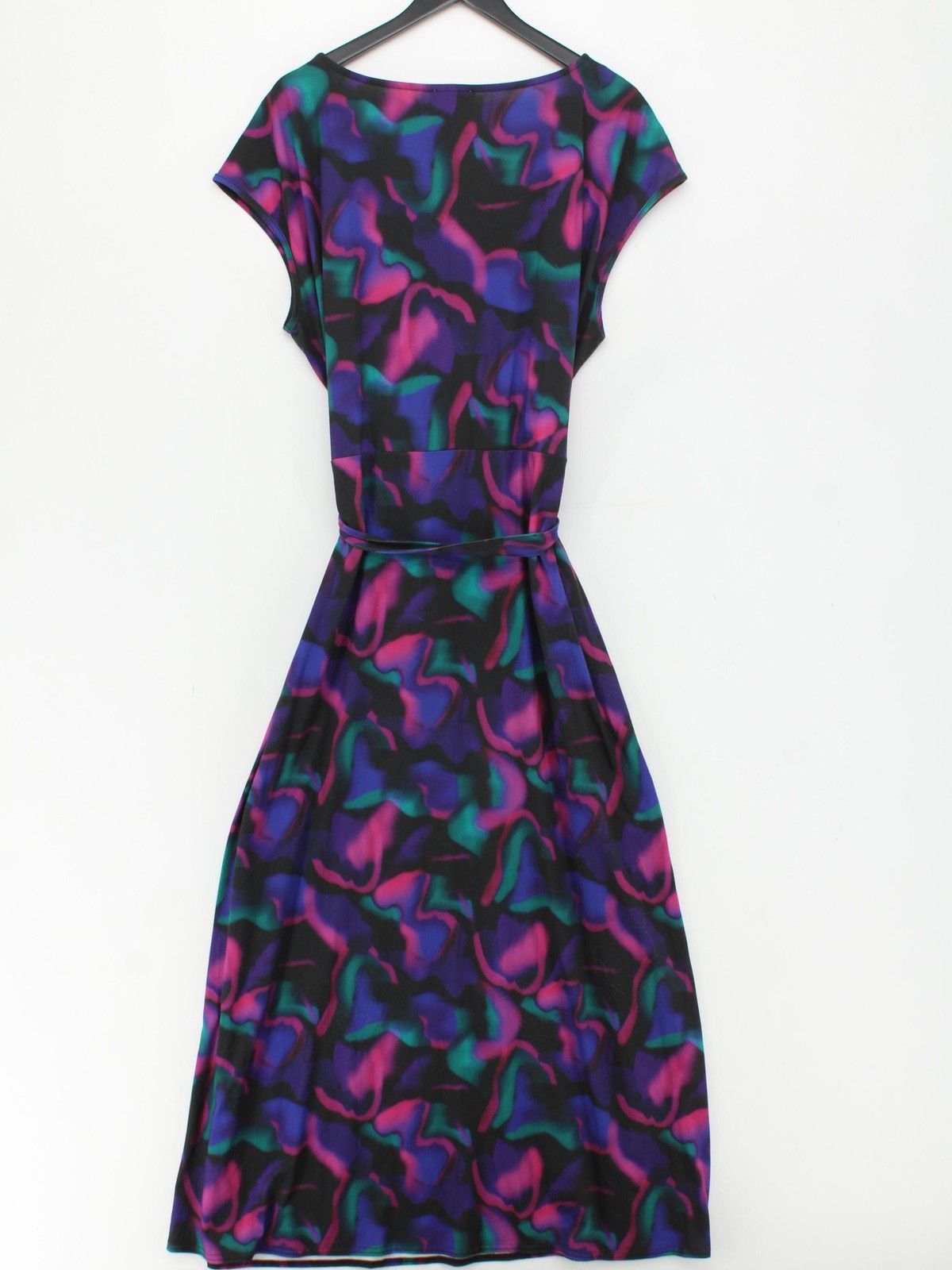 Popsy Wrap Maxi Dress UK20 in Multi