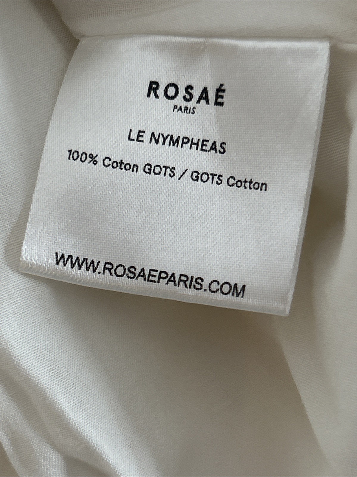 Rosae Paris Ecru Le Nympheas Statement Dress Size 38 Medium Puff Sleeve Short