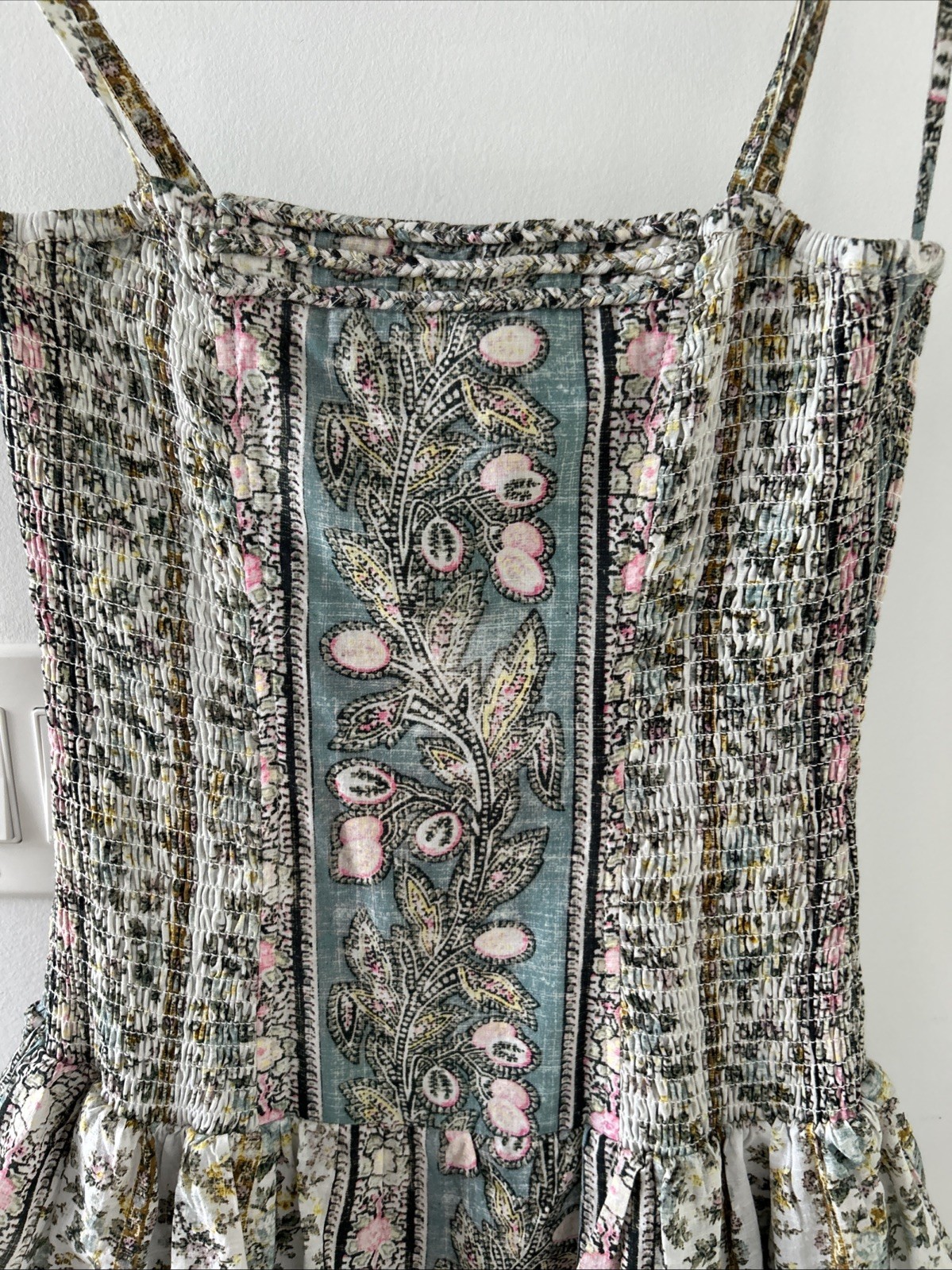 LOLA AUSTRALIA dress VALENTINA in Carol Print Size S