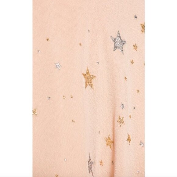 Privacy Please Krause Star Print Maxi Dress in Blush – Size XS