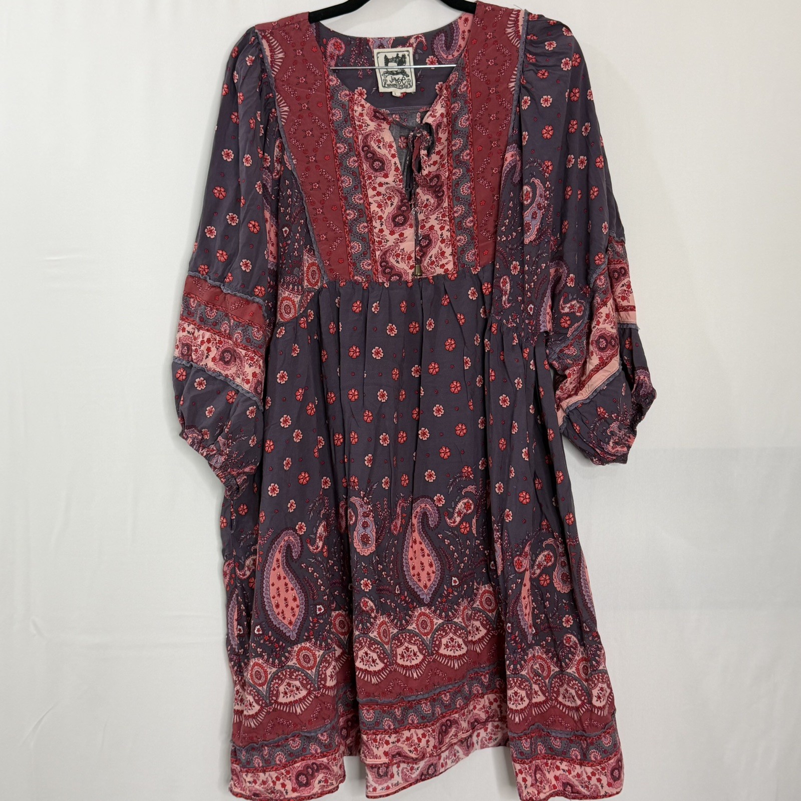 Jaase Women’s Dress Size L – gorgeous pattern swing style