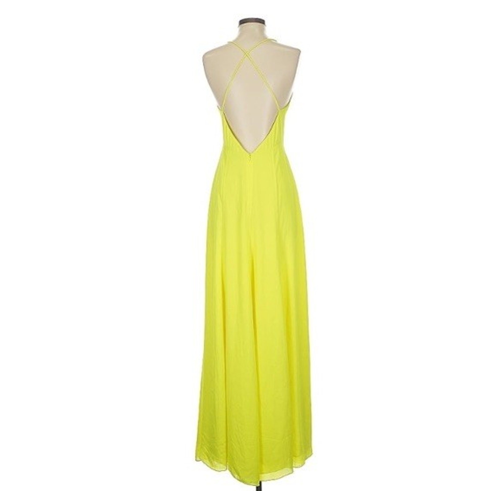 Jay Godfrey Neon Yellow Turner Maxi Gown — 6 Chartreuse Summer Wedding Guest