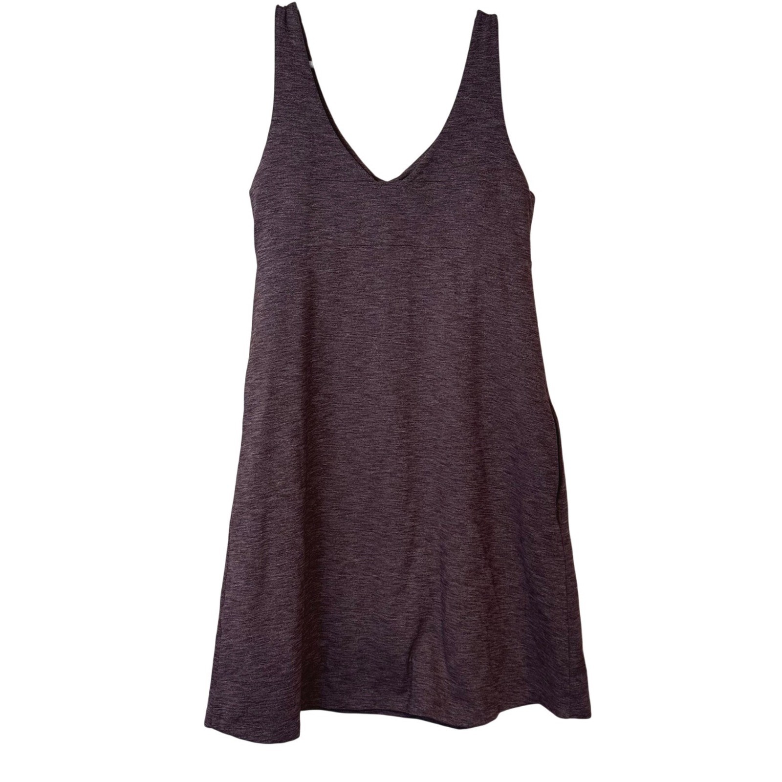 Kuhl Harmony Active Tank Dress Size M Purple Stretch Built In Bra Performance