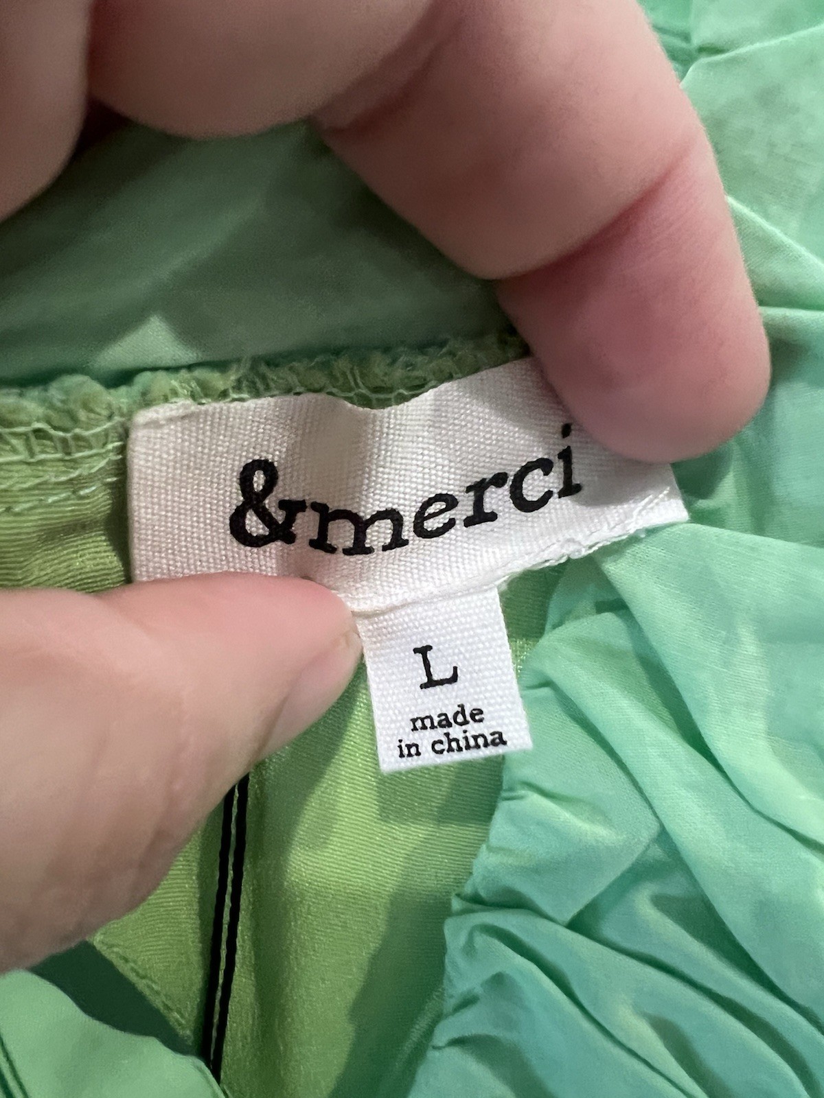 NWT &merci Dress Large