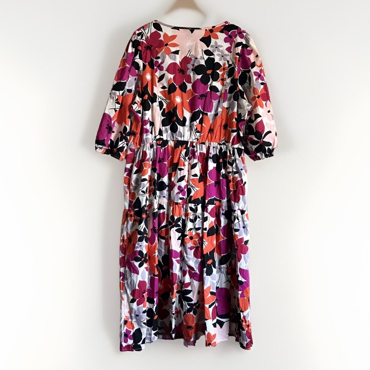 City Chic Trendy Plus Size Vintage Vibe Midi Dress Size 20