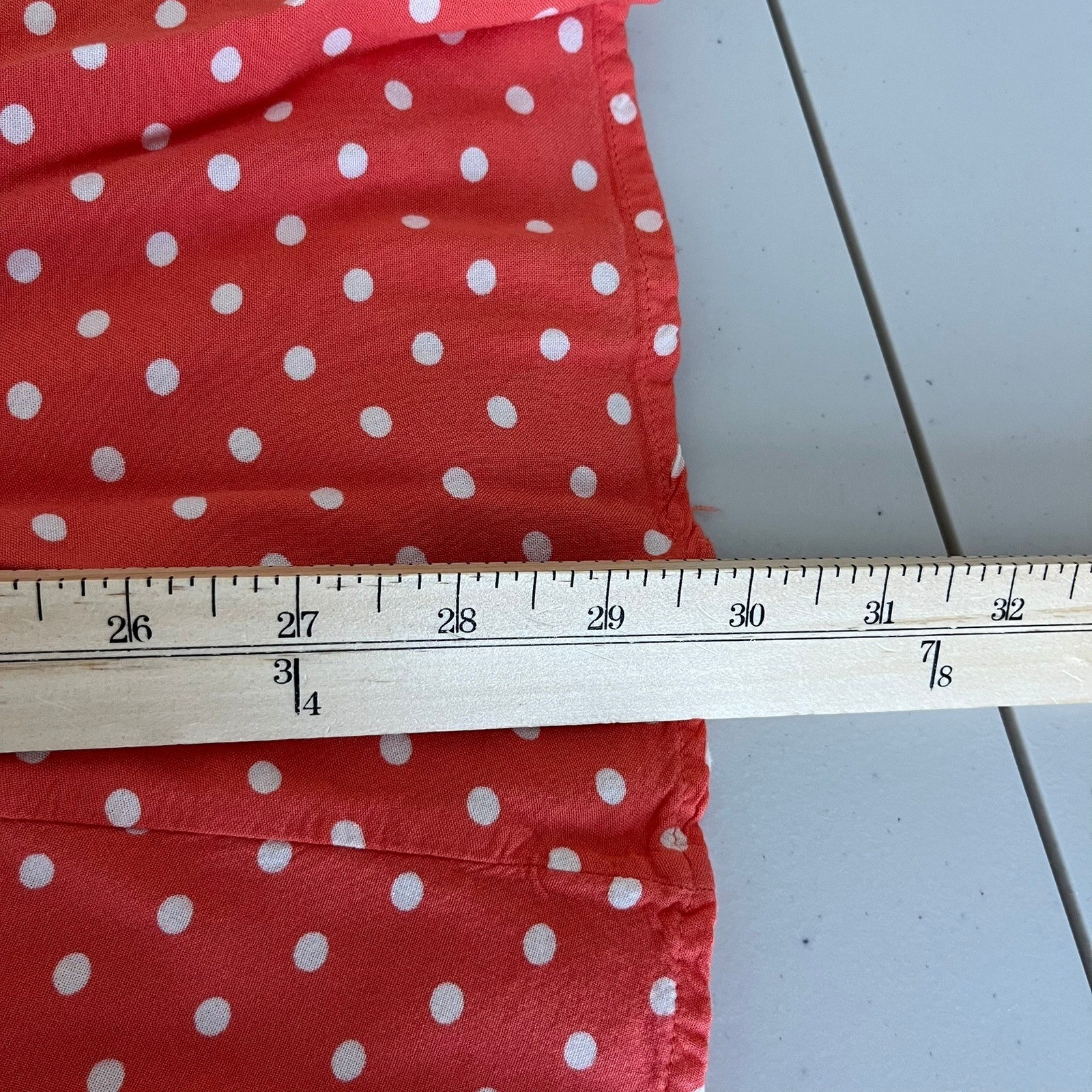 American Eagle Outfitters Red Polka Dot Mini Dress Womens Medium Sweetheart