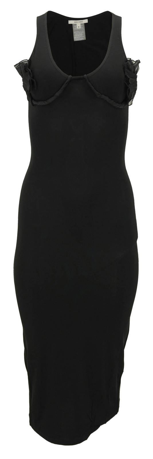 Nensi Dojaka Cosimina Tank Midi Dress in Black