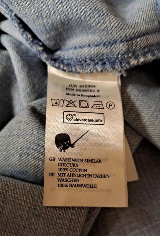 Monki Blue Women’s Stylish Oversized Denim Midi Dress Size XS