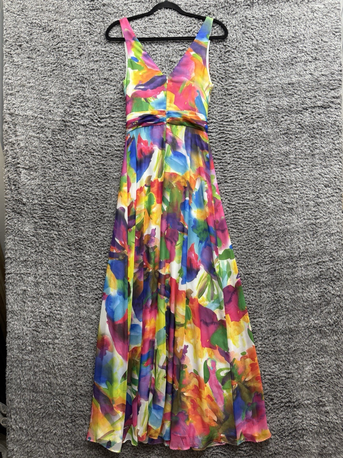 Liv Foster Womens Cutout O-Ring Special Occasion Evening Dress Gown Size 4