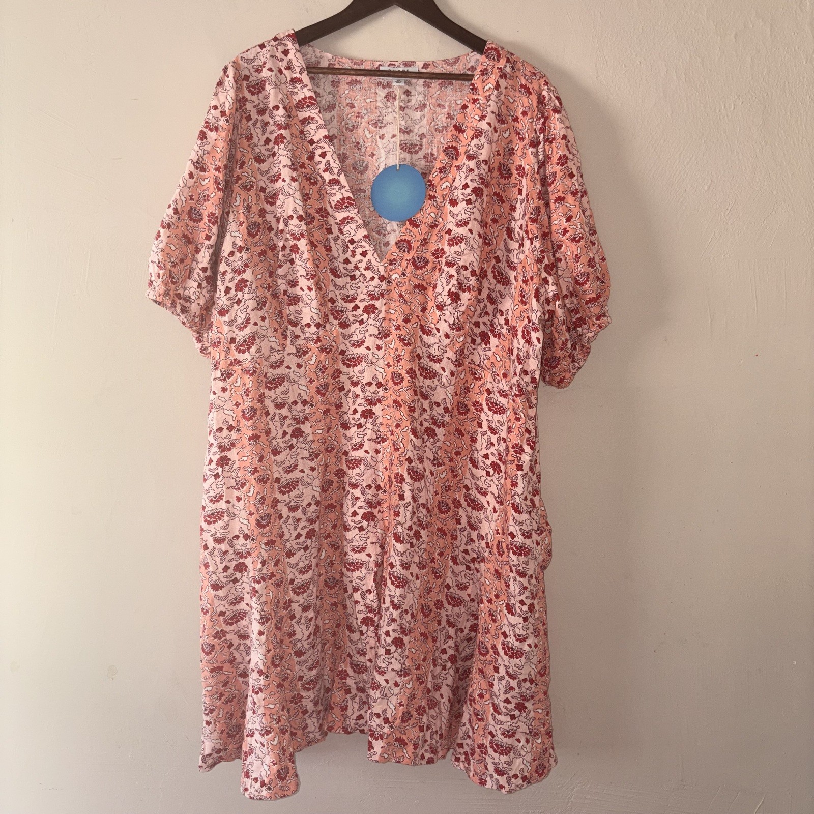 RHODE Floral Short Sleeve Dress – Size 30