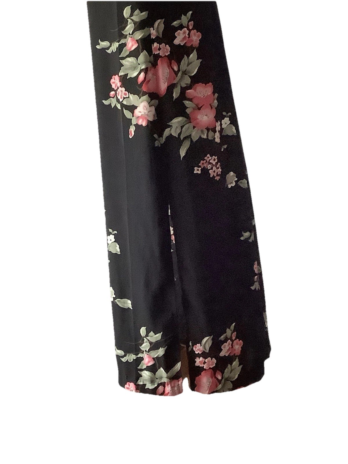 Premier International Dress (L) Midi Sleeveless Side Slits, Colorful Easycare
