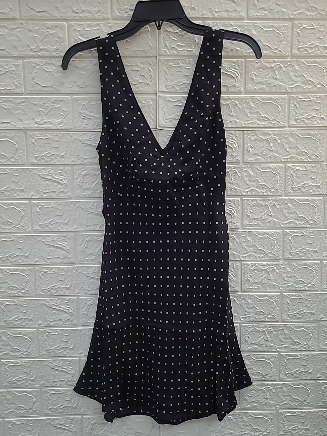 New Paige Juanita Sleeveless Polka Dot Dress Size 2