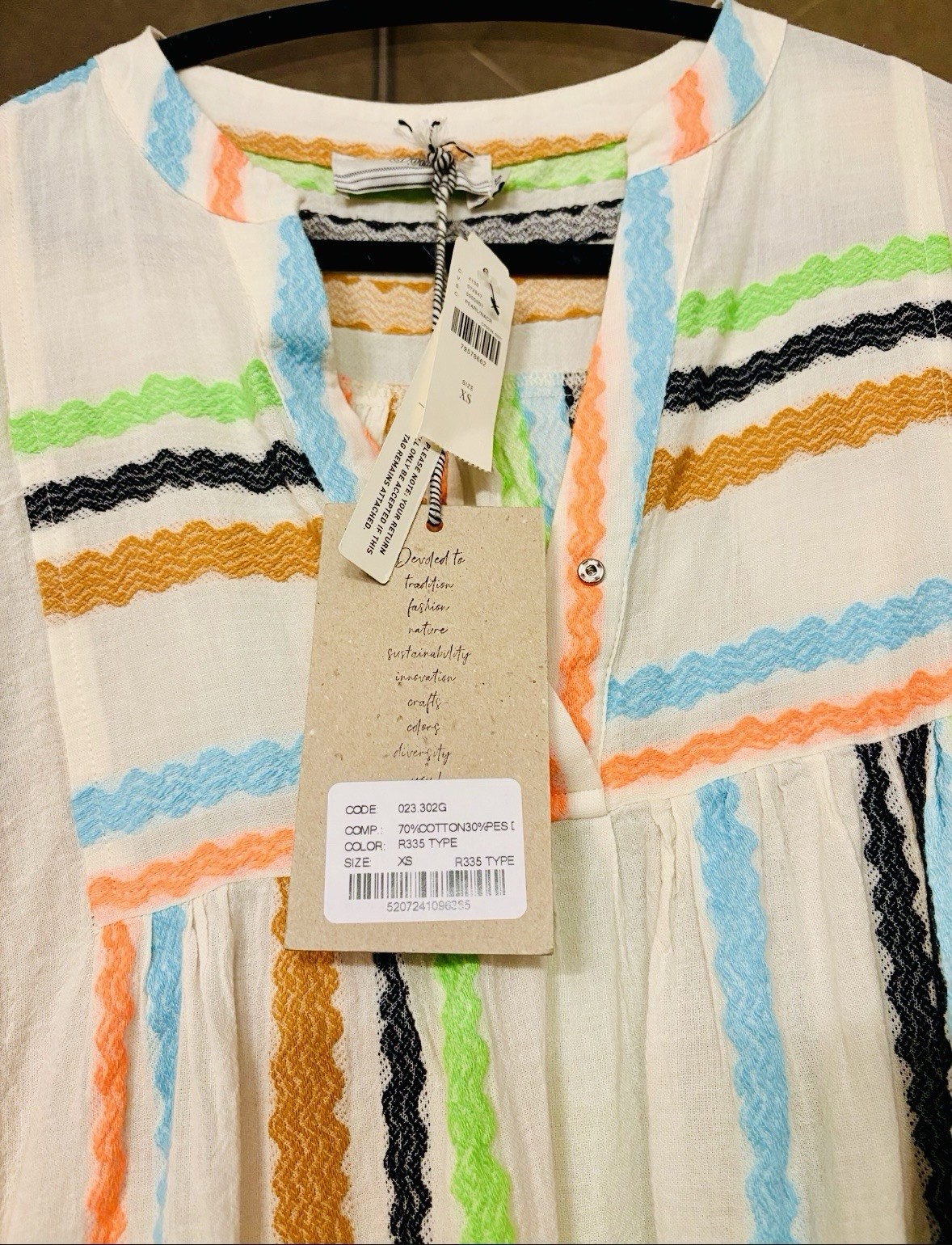 NWT Devotion Twins Ella Embroidered Boho Tiered Mini Dress White Resort Vacation