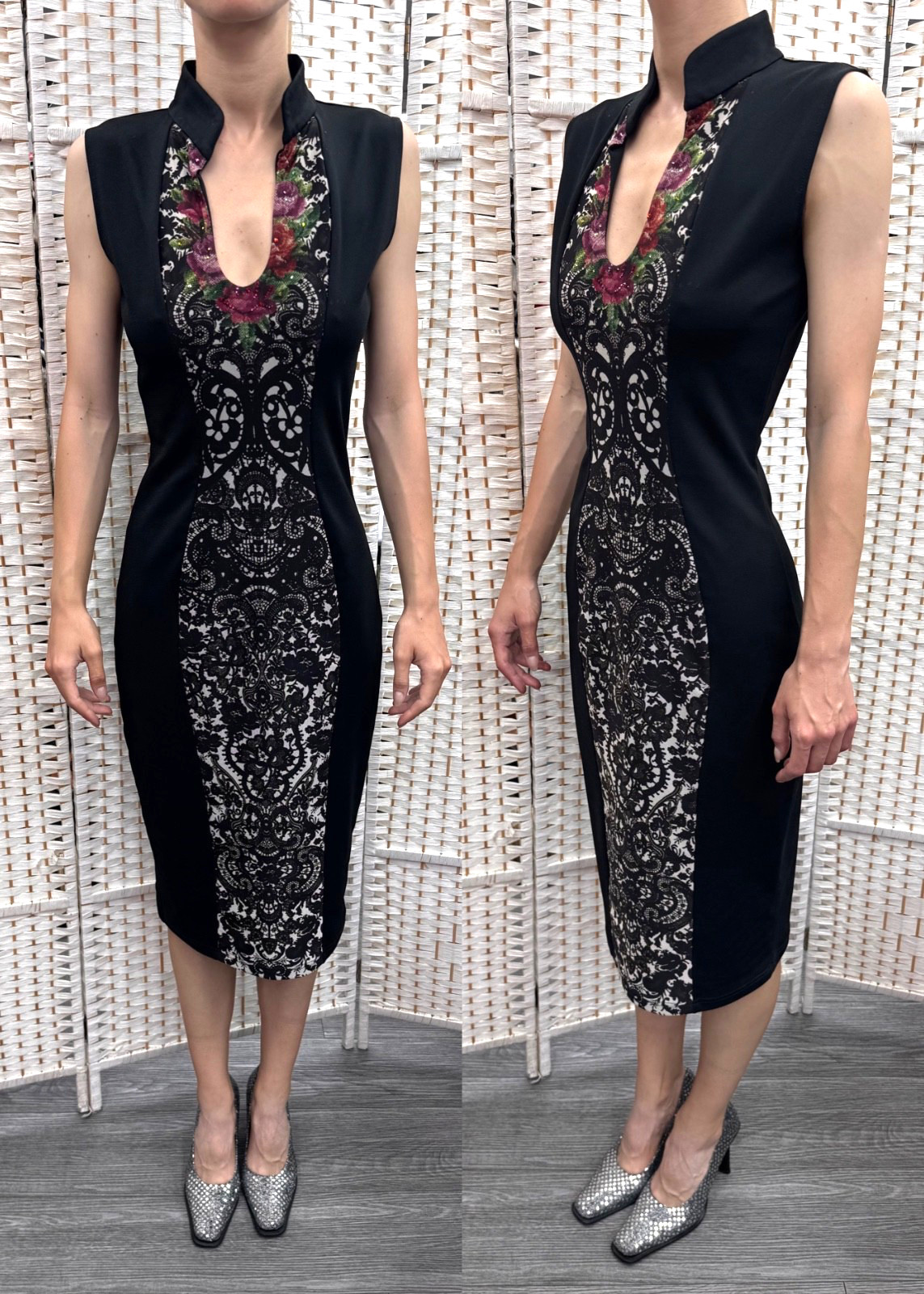 Michal Negrin Blackl Special Design Dress Size – M – NWT