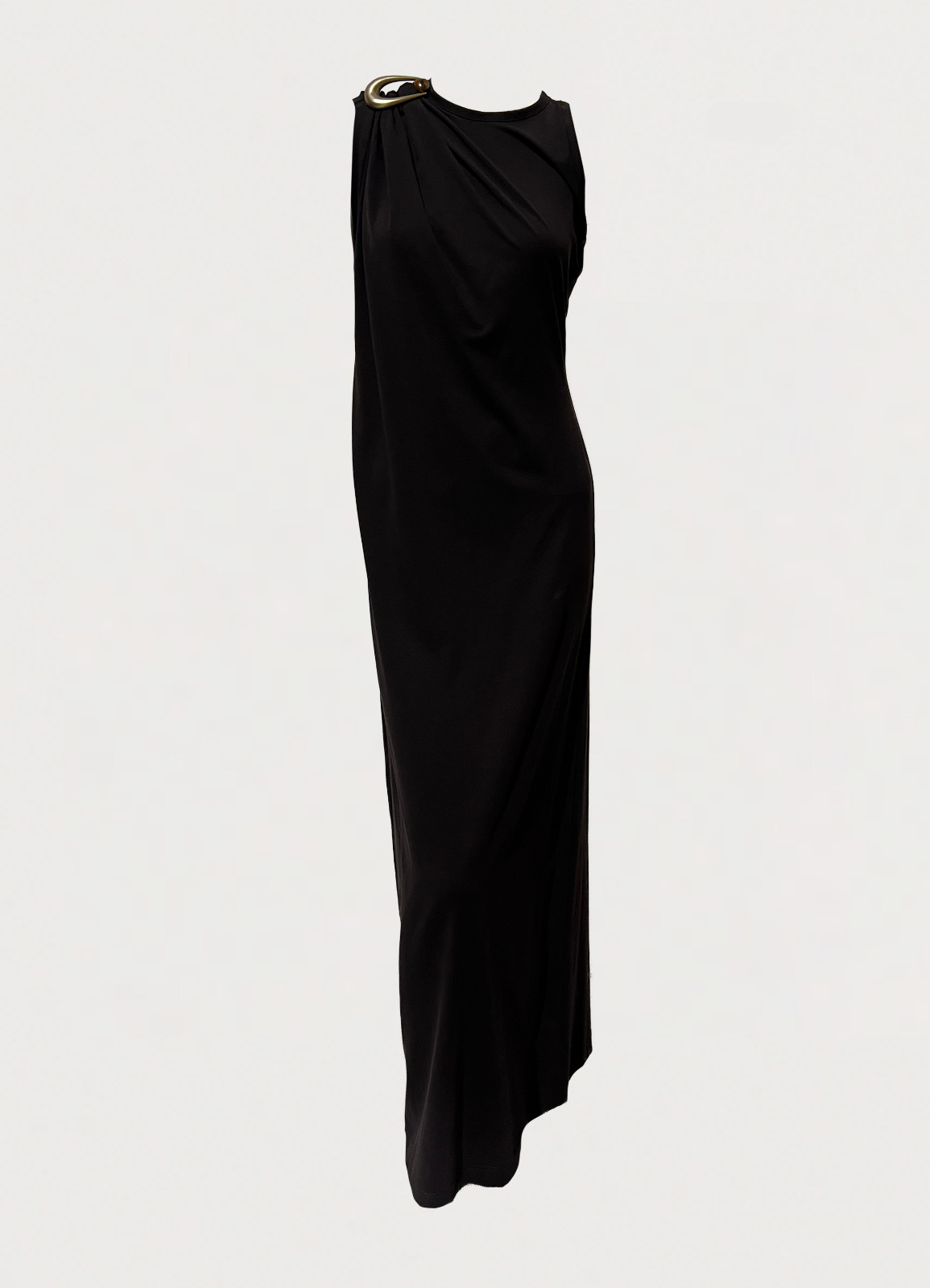 BNWT CHRISTOPHER ESBER ESPRESSO STONE PIN COLUMN TEE DRESS – SIZE 4 US
