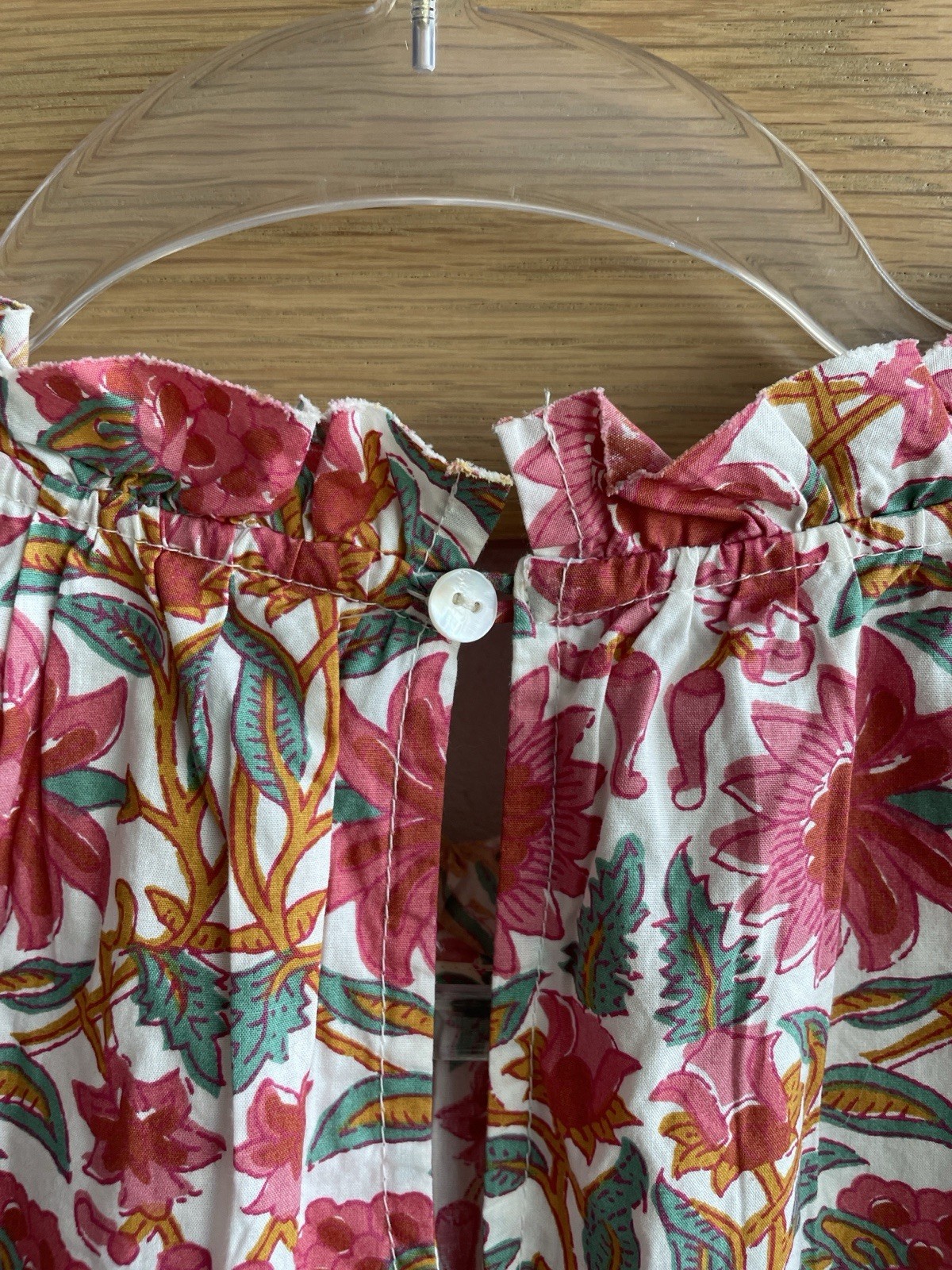 Caroline Constas Strawberry Flutter Sleeve Mini Dress Size Small