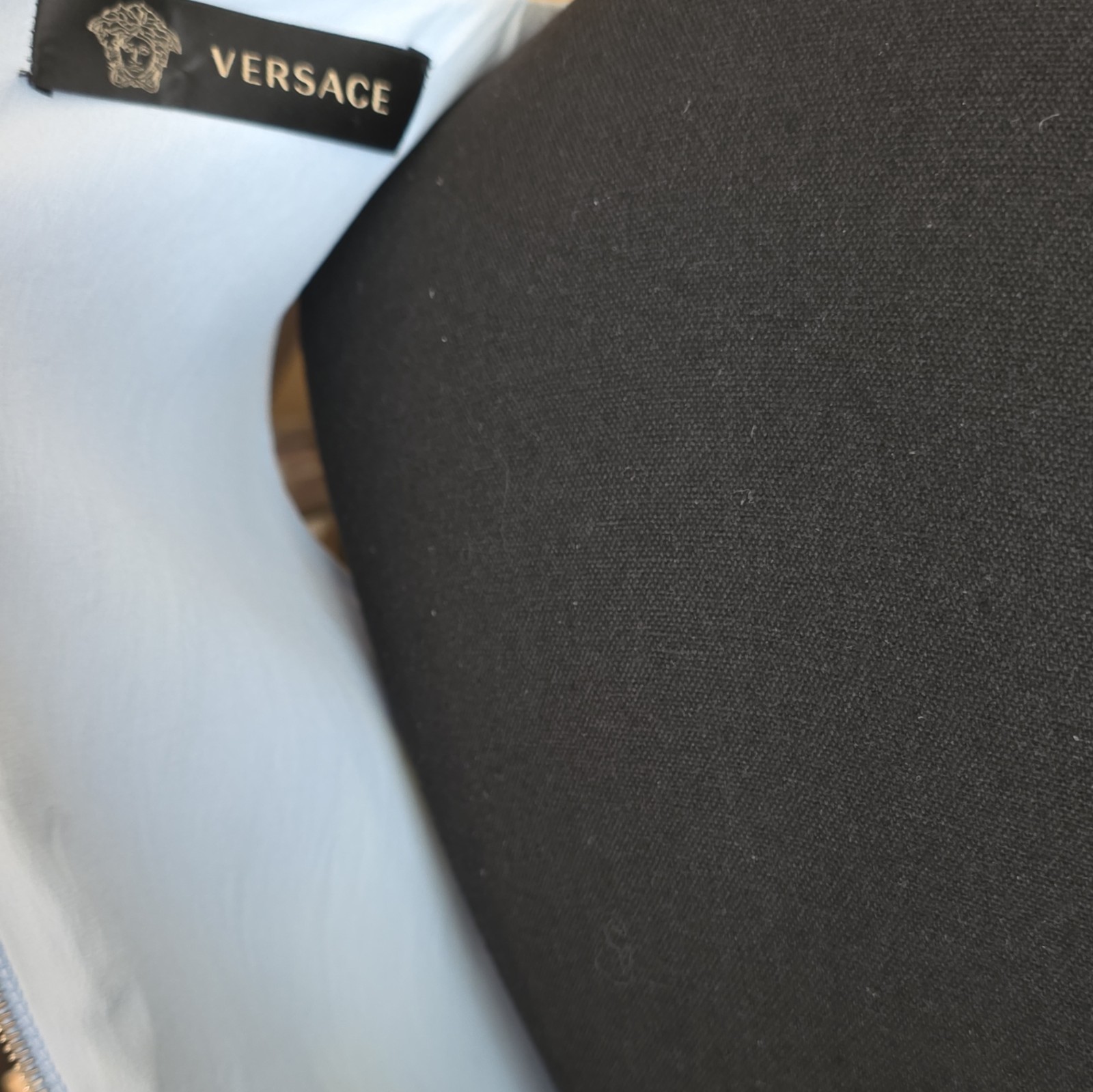 Versace Silk Multicolor Geometric Sleeveless Shift Dress Size 38 Knee Length