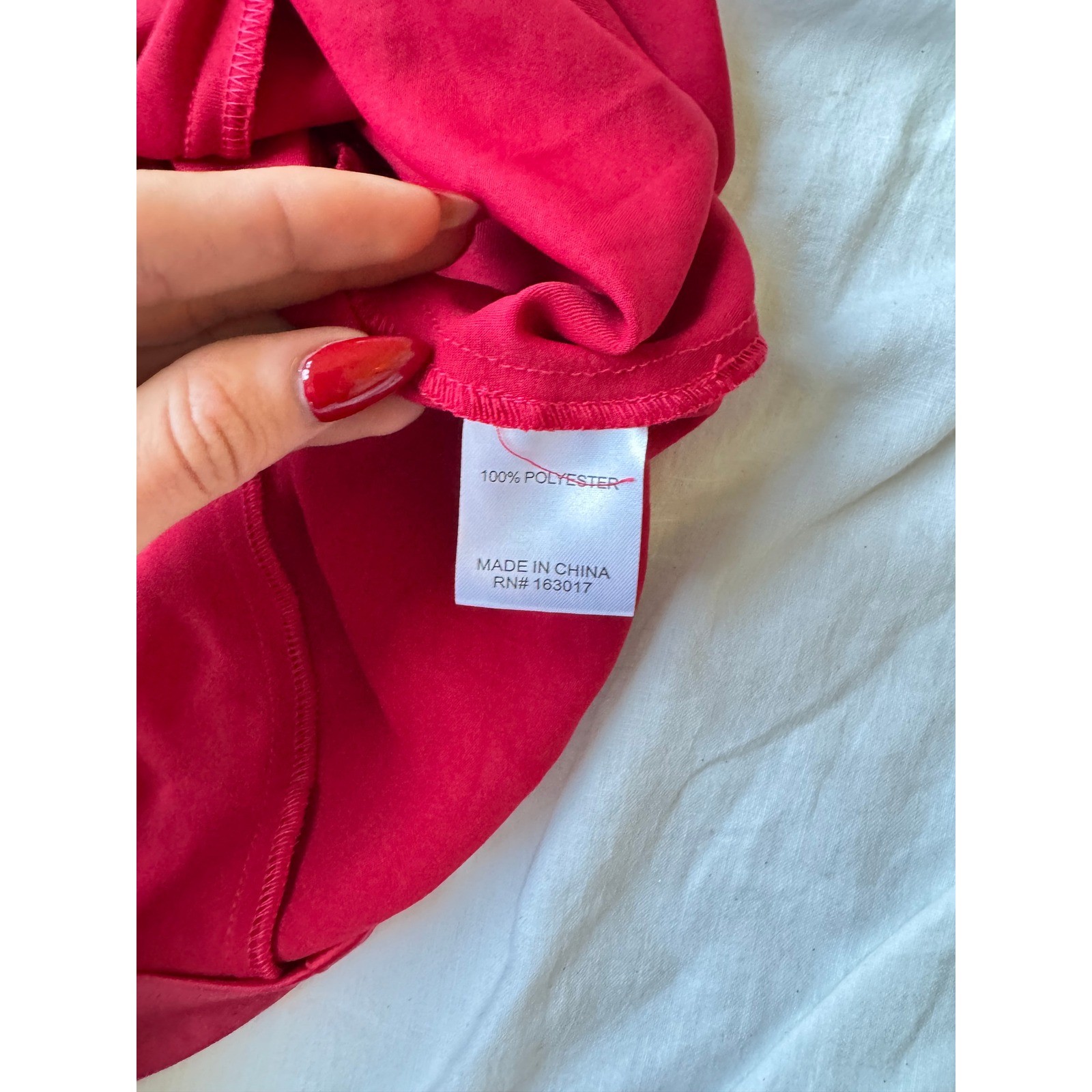 Princess Polly Butacup Frill Mini Dress Red Satin Ruffle V-Neck US 10 NWT