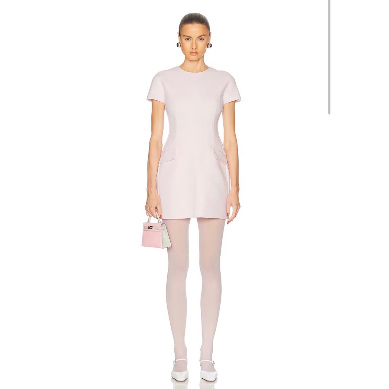 SPORTMAX Sansa Dress in Baby Pink Size XS $1,090