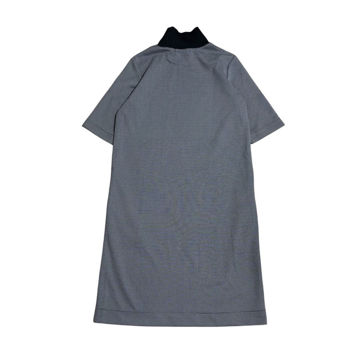 Fred Perry Houndstooth Pattern High Neck Dress S