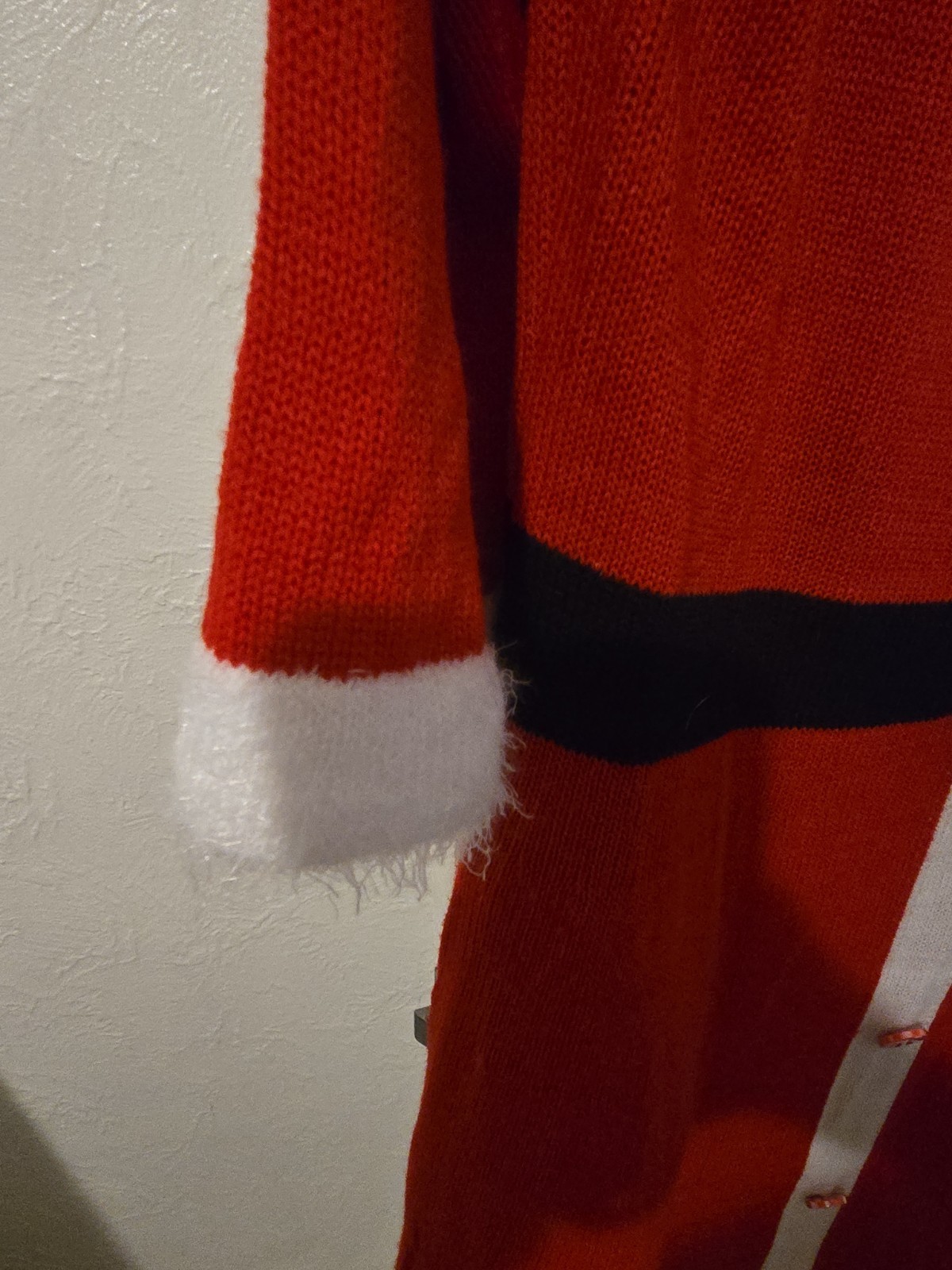 Allison/Brittany Mrs Clause Sweater Dress Women XL