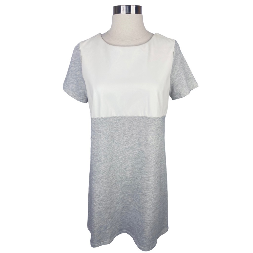 Honey Punch Color Block Mod Shift Dress Size Medium Mini Edie Sedgwick Retro 60s