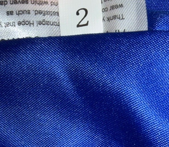 Ryanth Royal Blue Satin Mermaid Elegant Size 2 XS Formal Evening Gown Corset NWT
