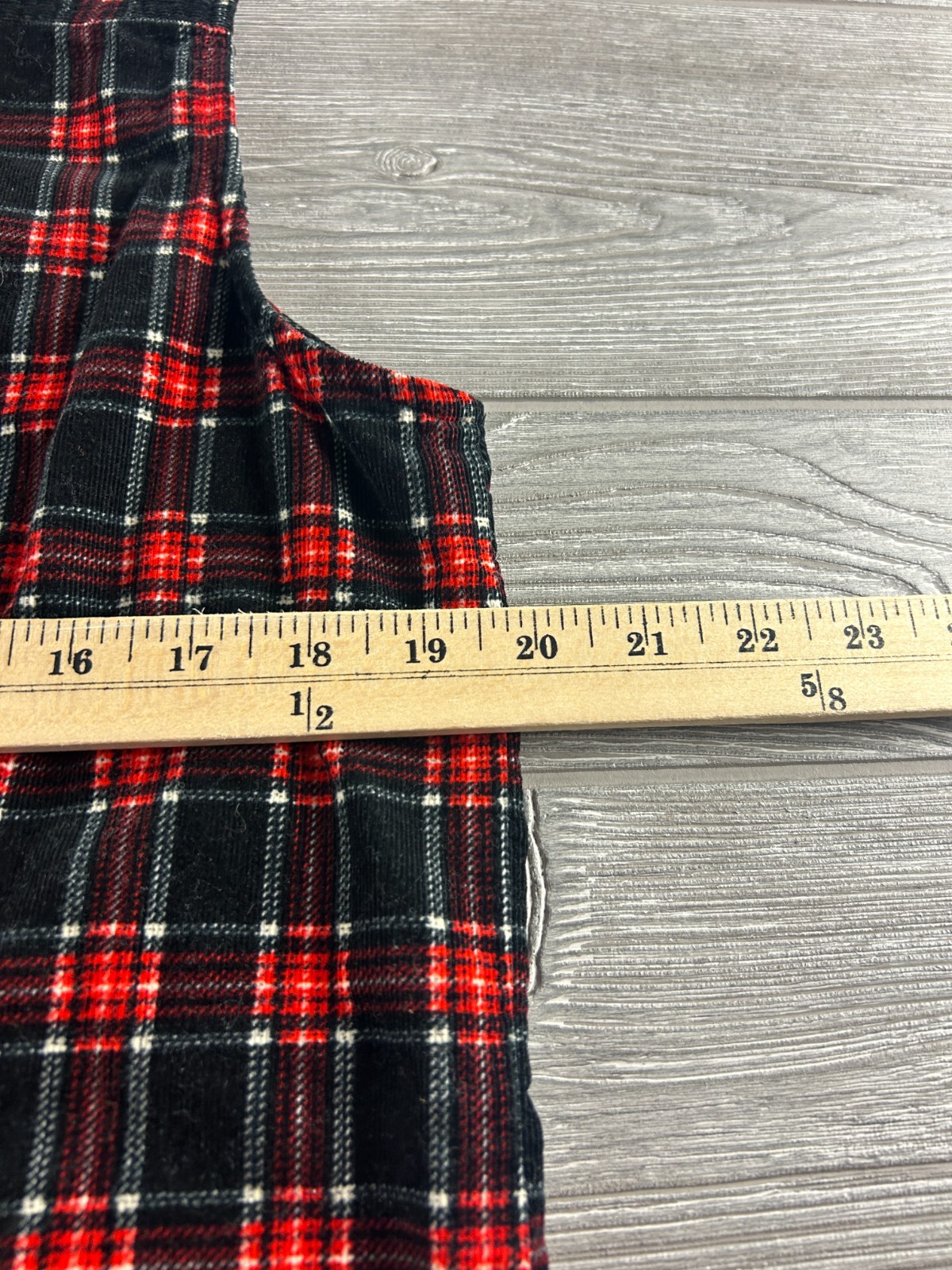 Pendleton Plaid Button Front Sleeveless Dress Women’s Size 12 USA Made
