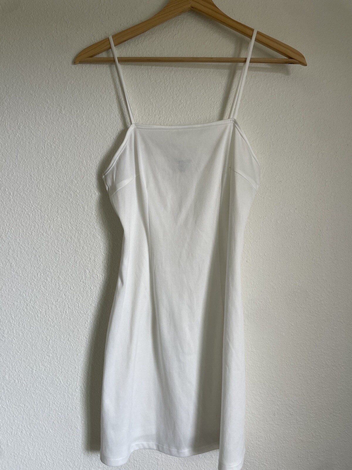 Forever 21 White Slip Dress Cami Mini Juniors Small