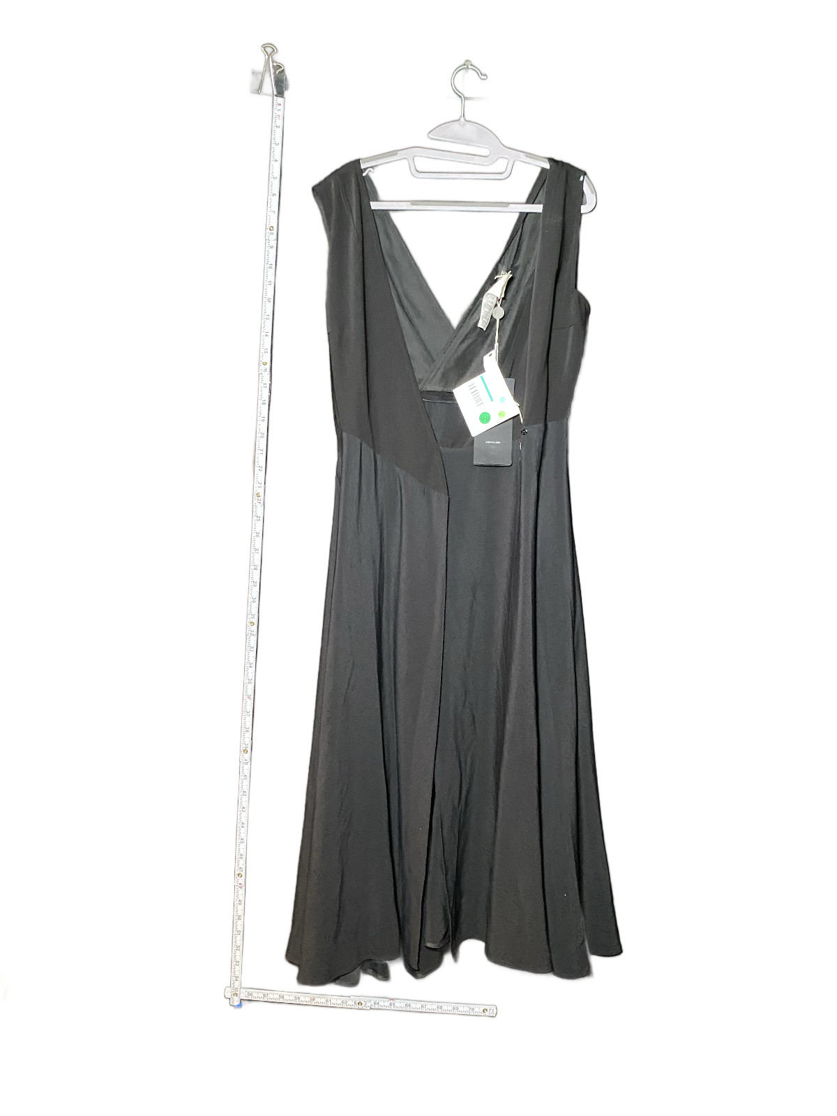 Sportmax Code Women’s Black Sleeveless Maxi Dress Size 4 NWT