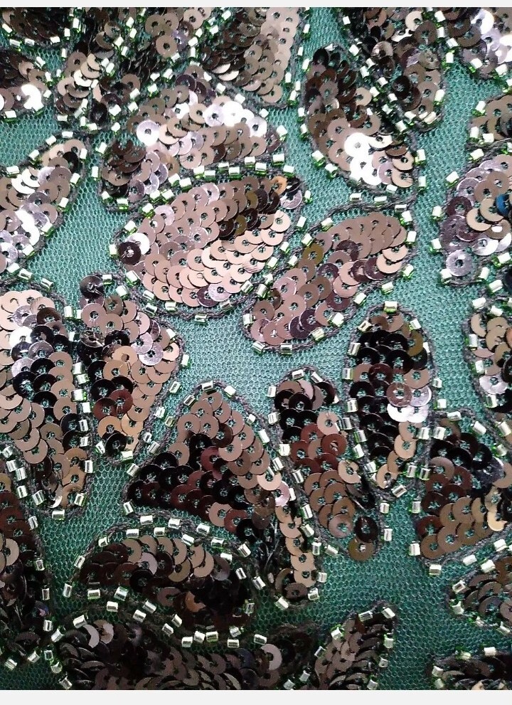 PrettyGuide Women 20’s Dark Green Sequin Gatsby Maxi Prom Party Dress